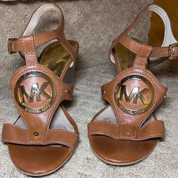 Michael Kors Wedge Sandals - Picture 2 of 15